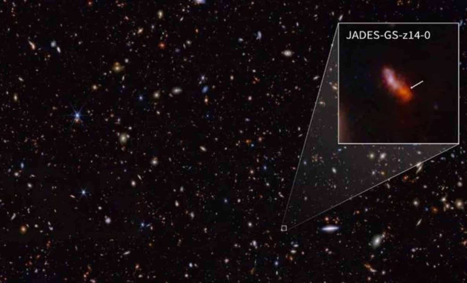James Webb Telescope Unveils the Universe's First Two Galaxies 