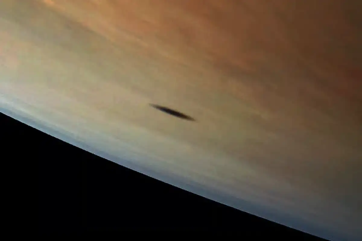 NASA’s Juno Reveals Enigmatic Feature Near Jupiter’s Giant Storm 
