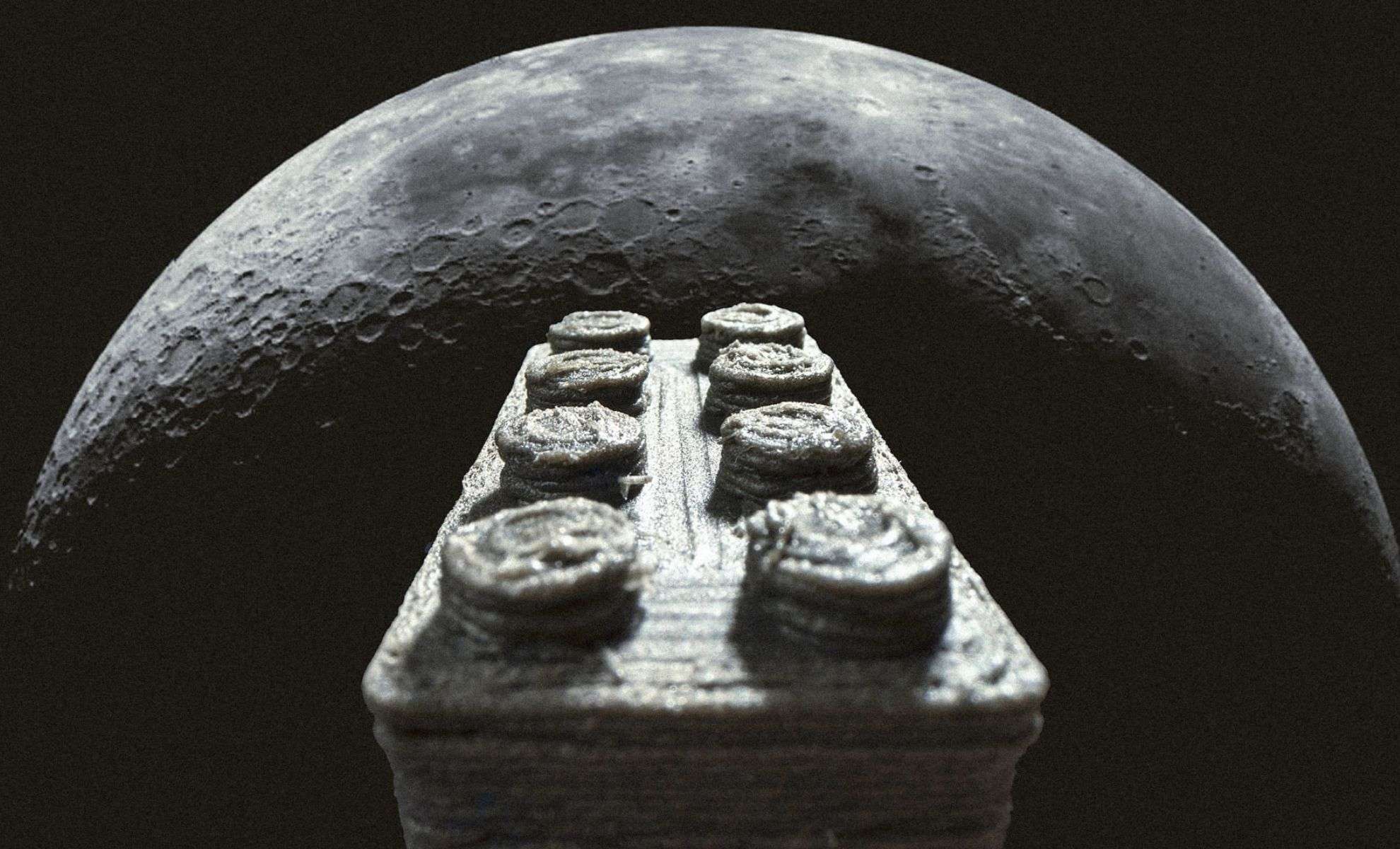 Harnessing Meteorite Dust to Build Lunar Habitats 