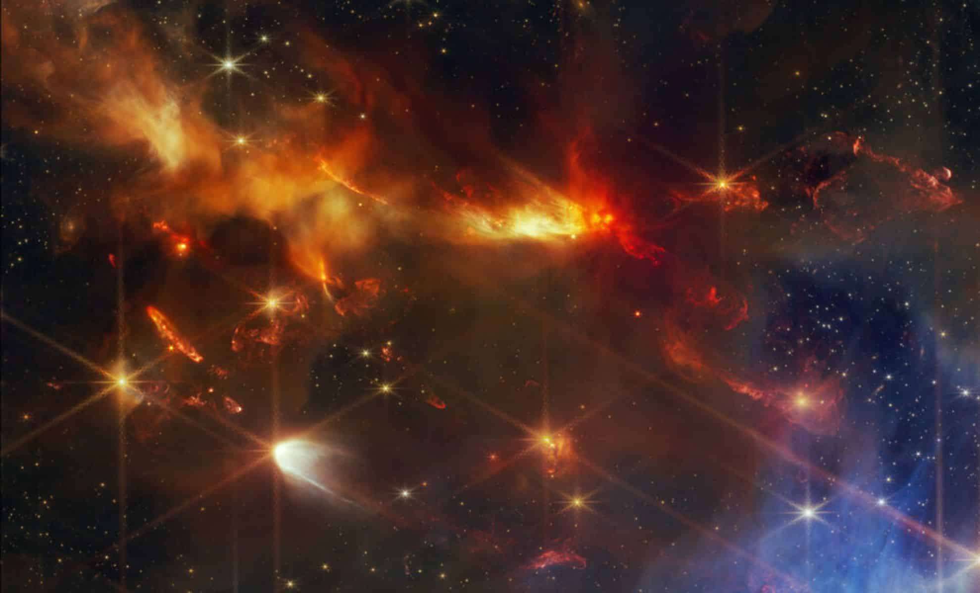 James Webb Telescope Reveals Remarkable Jets from Newly Formed Stars in Serpens Nebula 