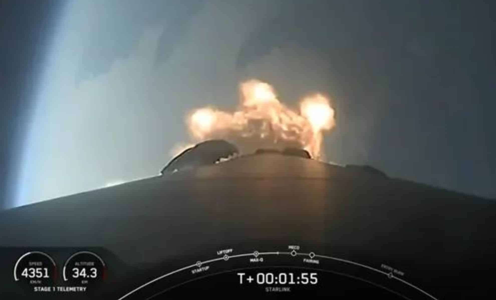FAA Probes Falcon 9 Engine Issue During Starlink Satellite Deployment 