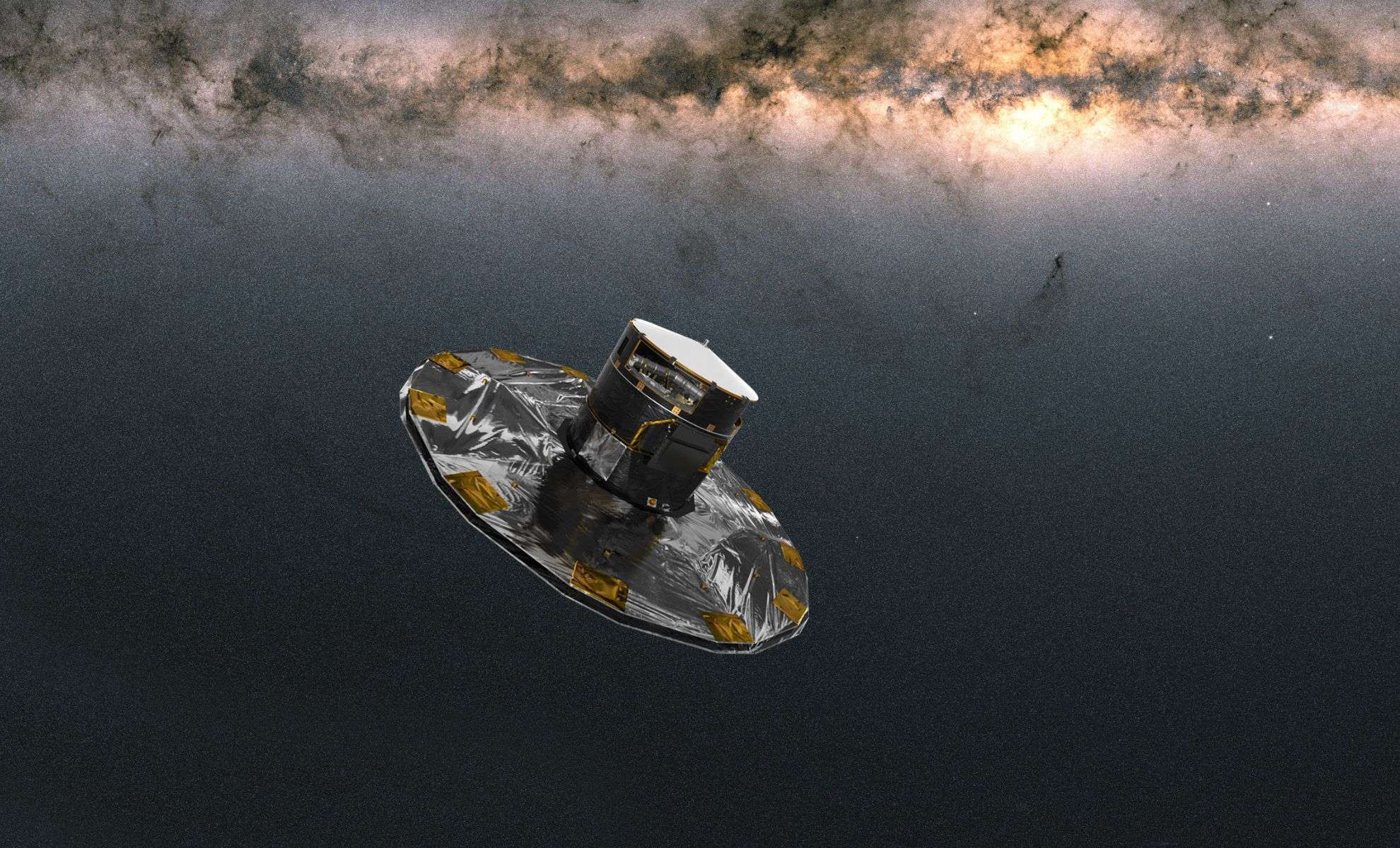 ESA's Gaia Telescope Navigates Micrometeoroid Strike and Solar Storm Impact 