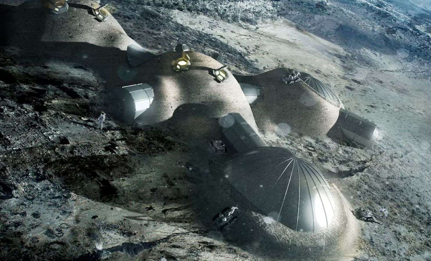 Pioneering Lunar Habitat Construction Through Innovative In-Situ Techniques 