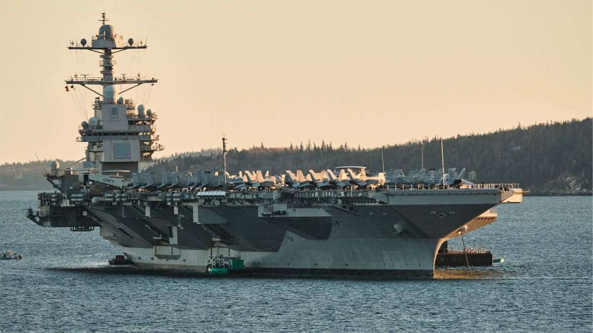 Inside the USS Gerald R. Ford: The Longest Aircraft Carrier Ever Built 