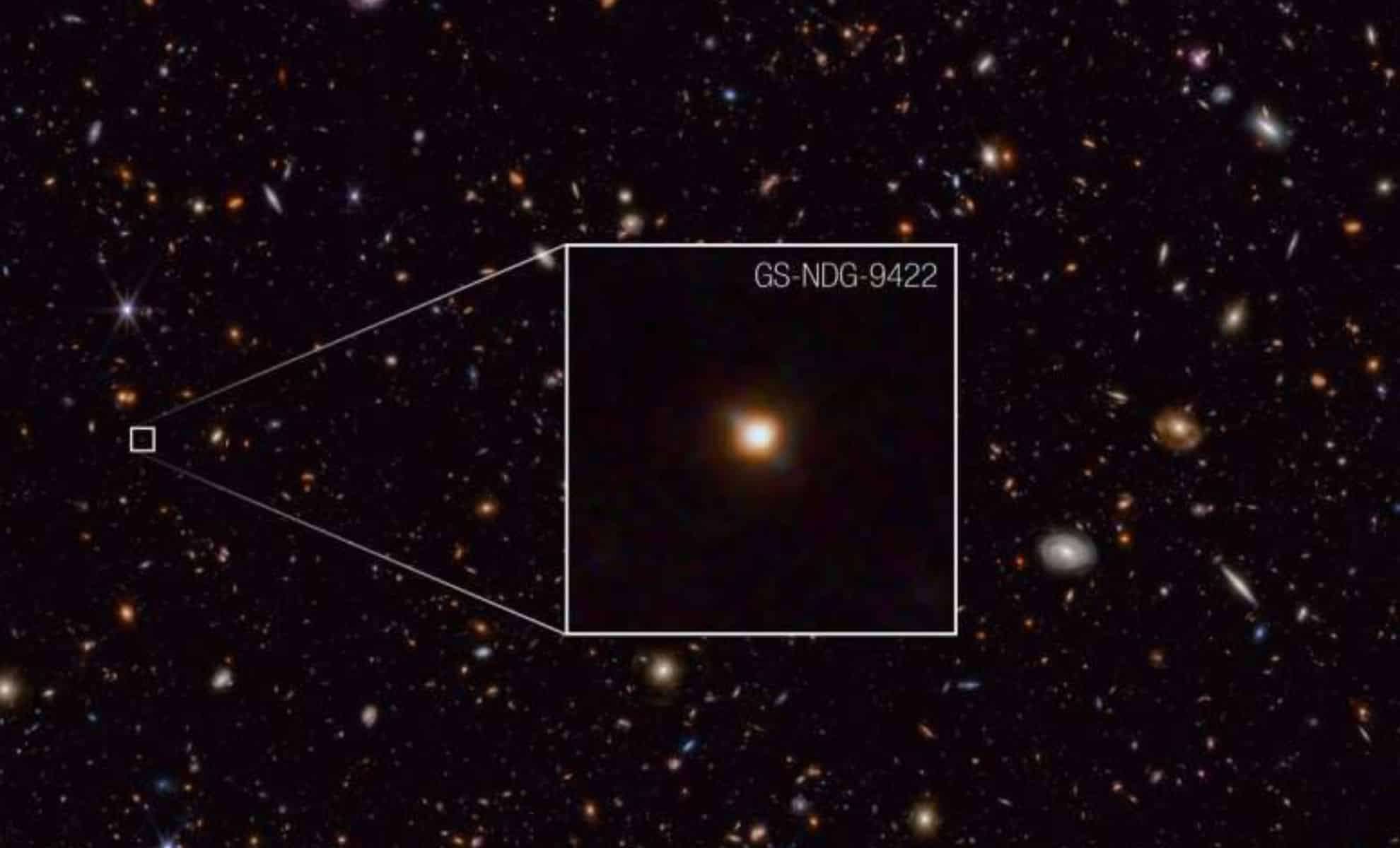 James Webb Telescope Reveals Gas-Dominated Galaxy from Early Universe 