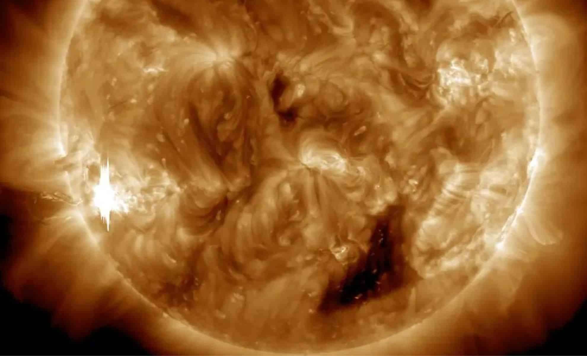 Powerful X4.5 Solar Flare from AR3825 Spurs Geomagnetic Storm Warnings and Aurora Displays 