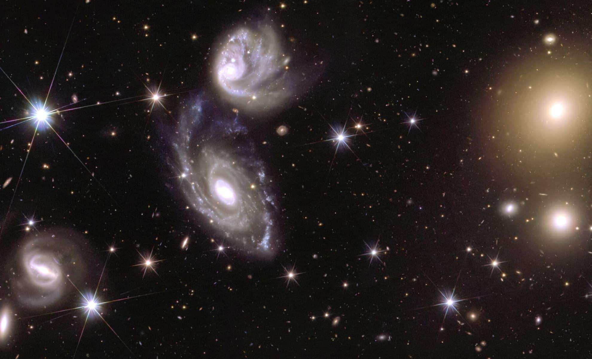 Euclid Space Telescope Shares First Stunning Cosmic Snapshots 