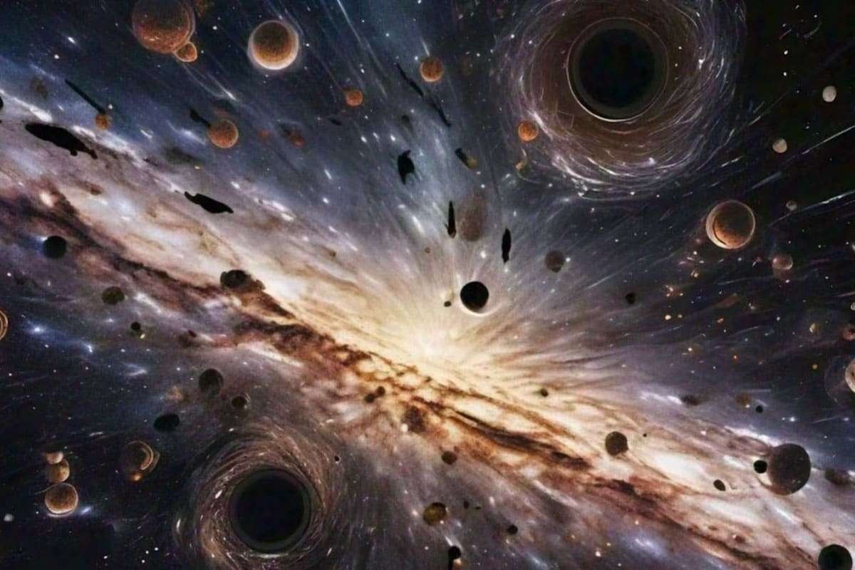 Scientists Uncover a Massive Swarm of Black Holes Within the Palomar 5 Stellar Stream 