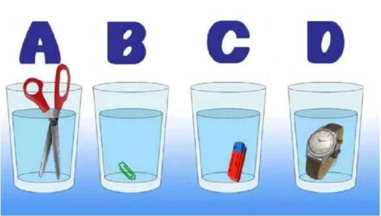 New Visual Challenge Tests Your Ability to Spot the Glass with the Most Water 