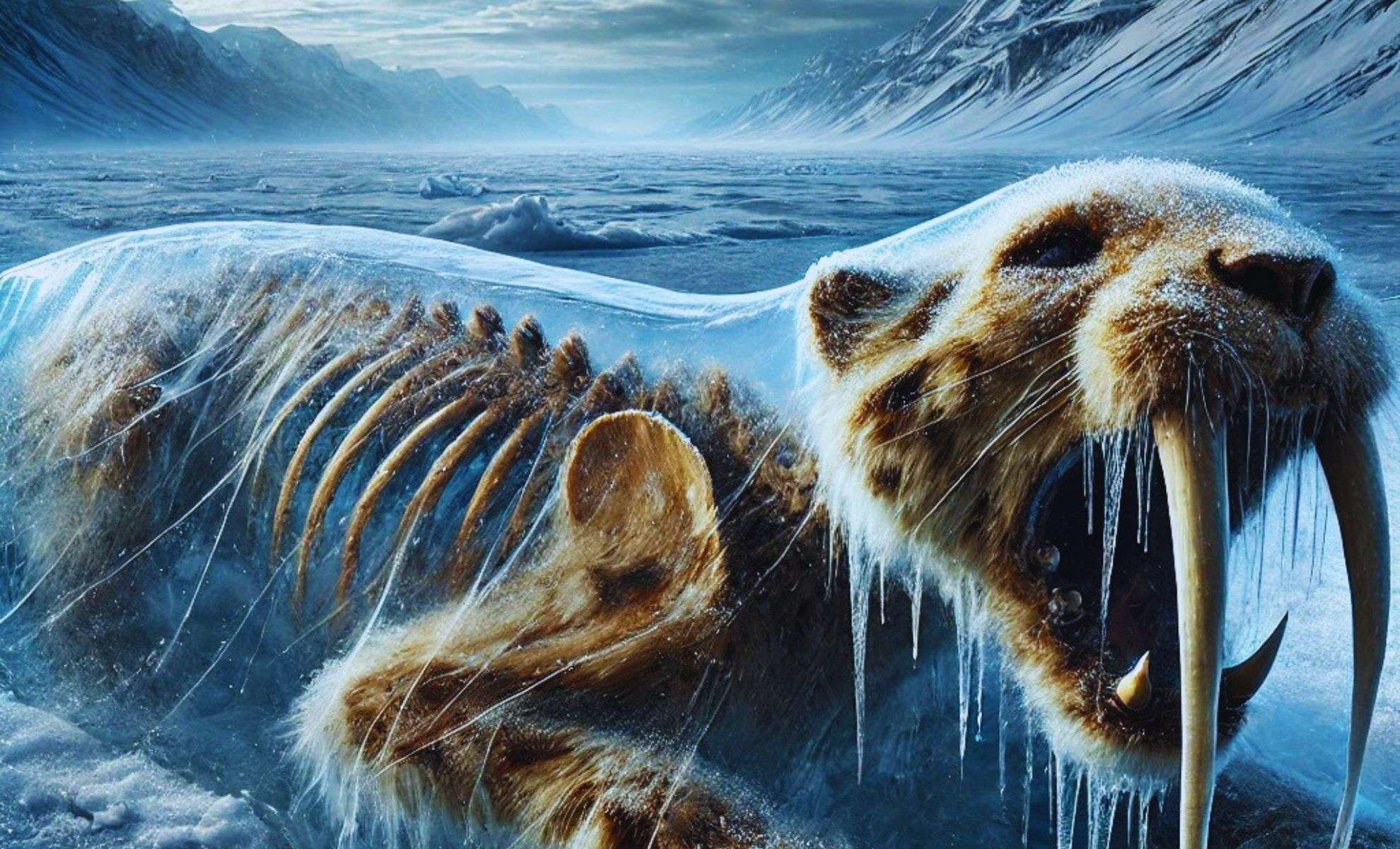 Siberian Permafrost Yields First-Ever Mummified Saber-Toothed Cat Cub 