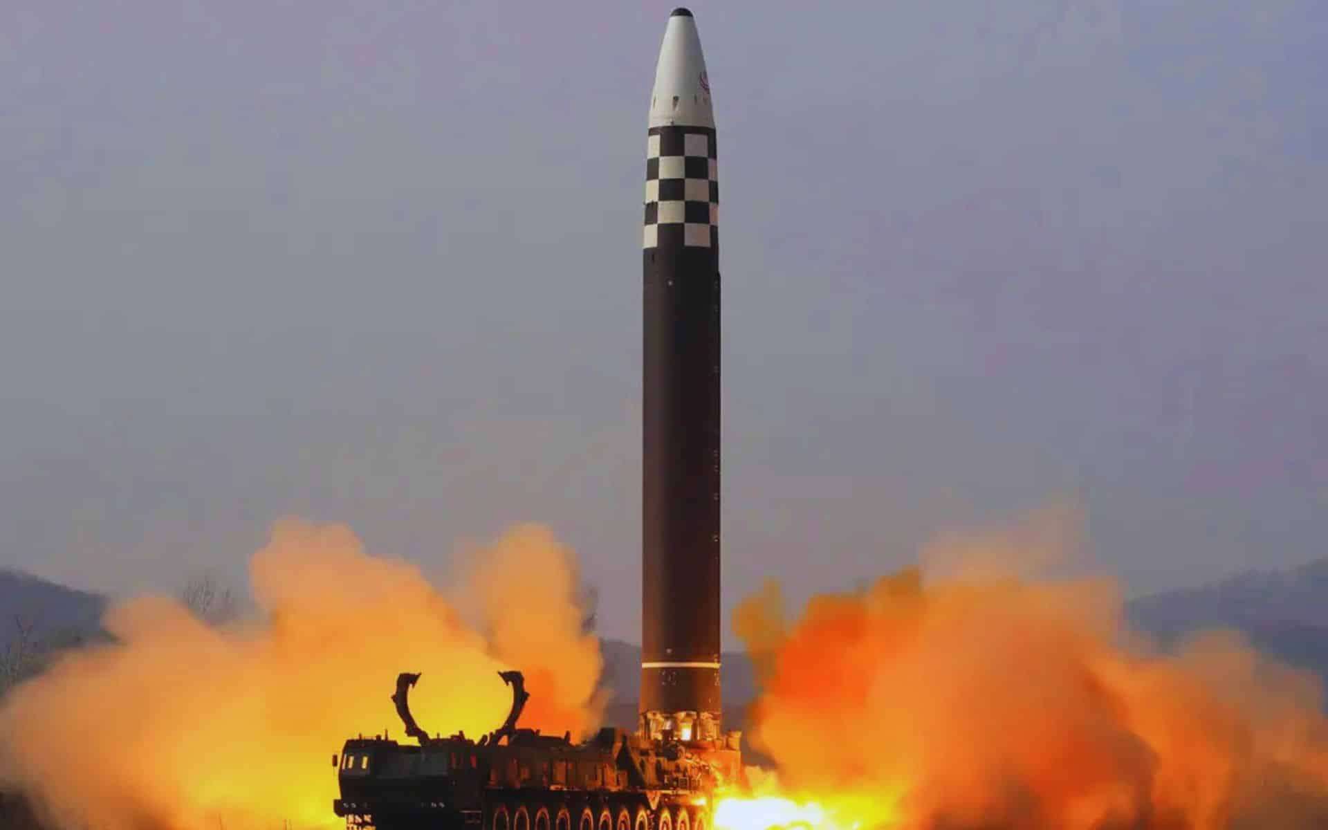 North Korea Launches ICBM into Space, Surpassing Previous Distance Records 