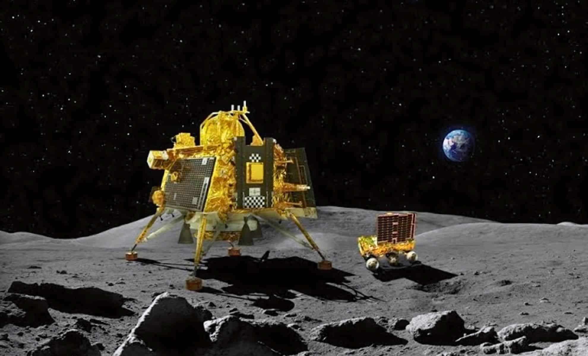India’s Chandrayaan-3 Rover Detects Surprising Subsurface Shifts at Lunar South Pole 