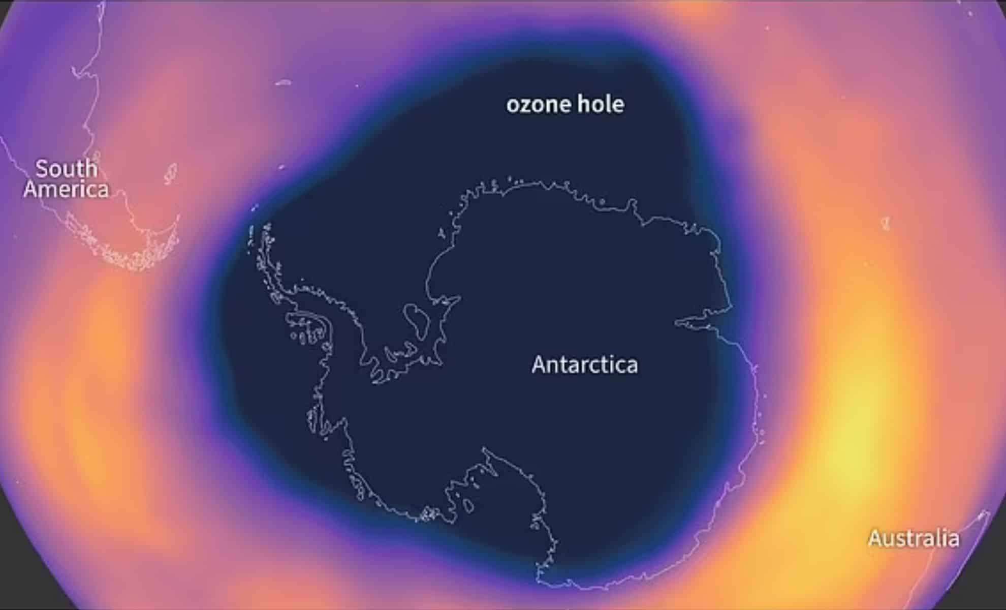 Antarctic Ozone Hole in 2024 Among Smallest Since Recovery Efforts Began 