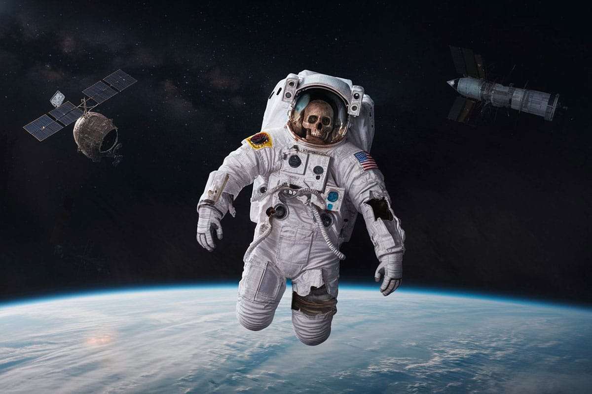 How Does a Body Break Down in the Harshness of Space? 