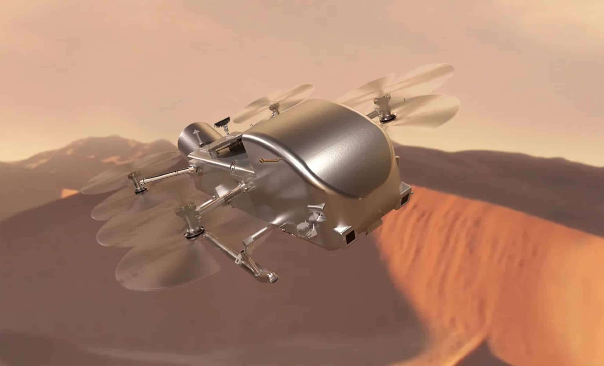 NASA’s Dragonfly Mission to Titan Set for Launch on SpaceX Falcon Heavy 