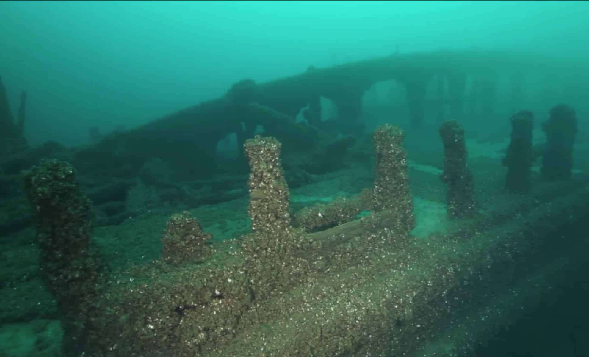 Ancient 9,000-Year-Old Stone Formation Discovered Beneath Lake Michigan 