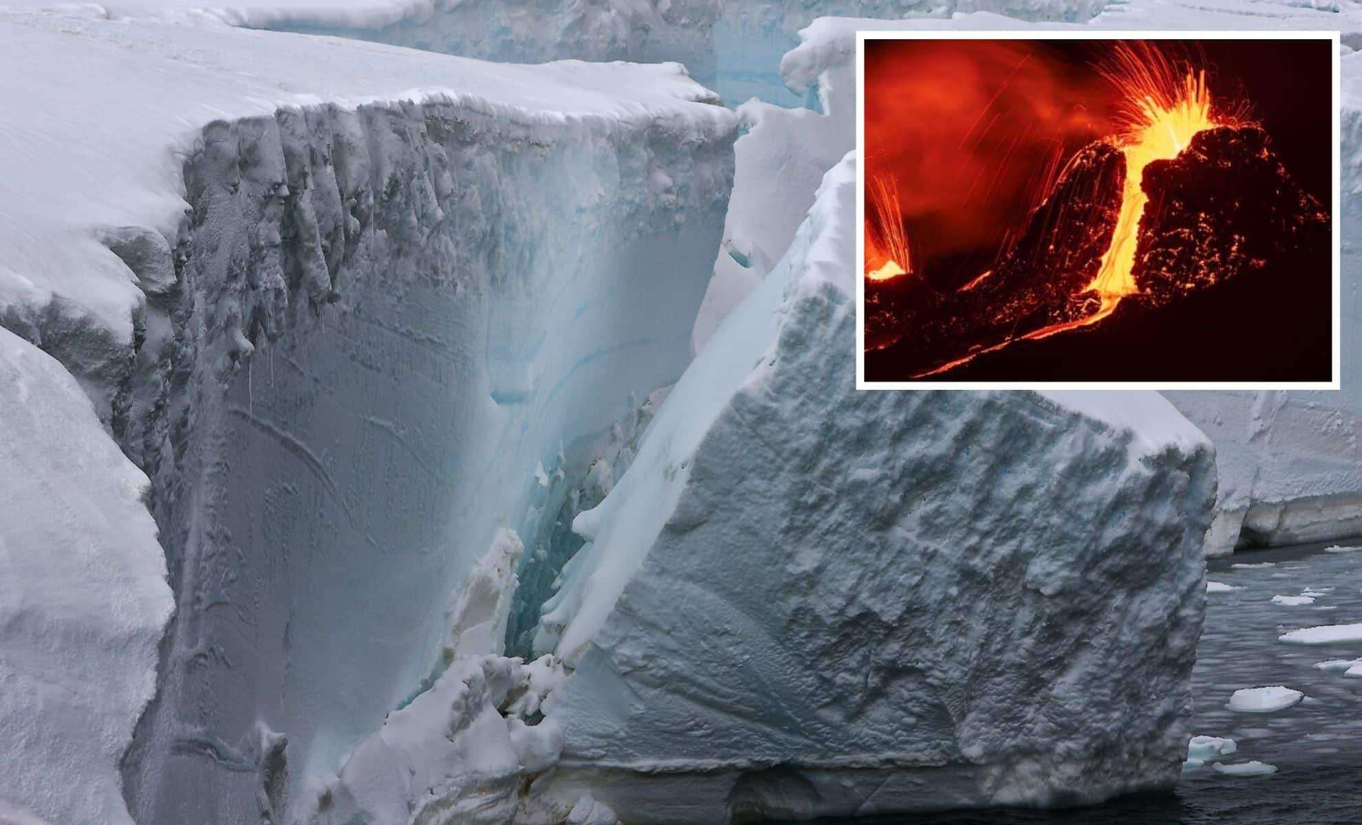 Could Melting Antarctic Ice Ignite Massive Volcanic Activity? 