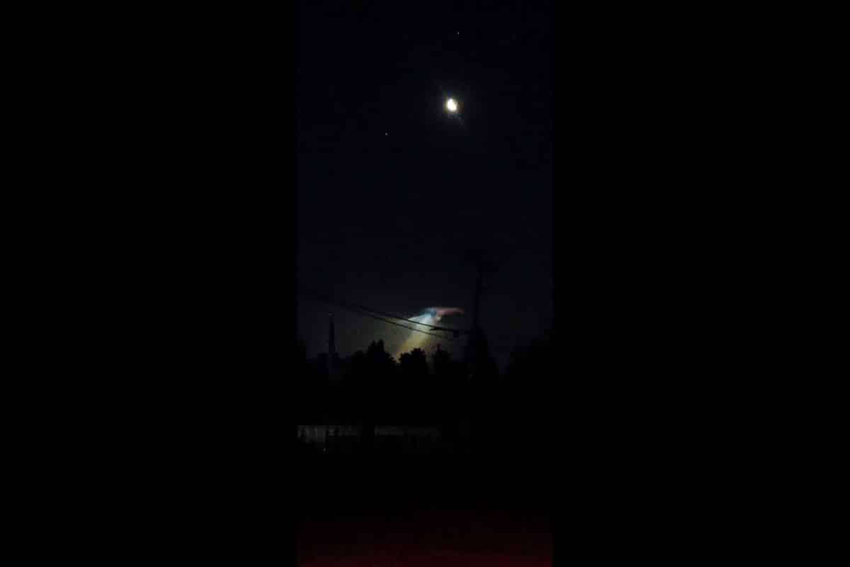 California's Stunning Morning Sky Lights: SpaceX Launch Revealed 
