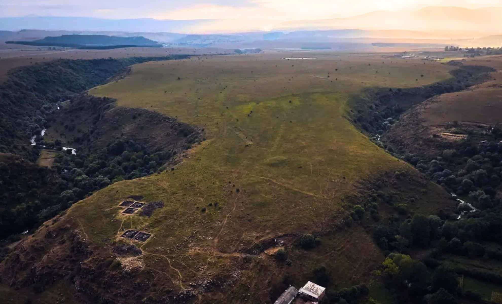 Unveiling a Vast Bronze Age Fortress Hidden in the Caucasus Through Drone Imaging 