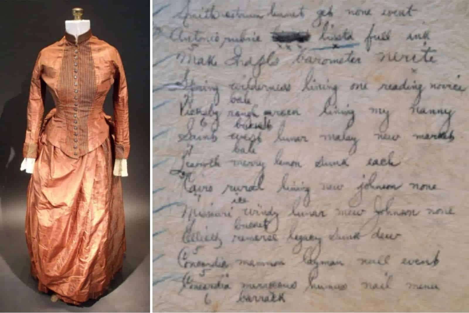 Decoding History: The Secret Weather Cipher Hidden in a 19th-Century Dress 