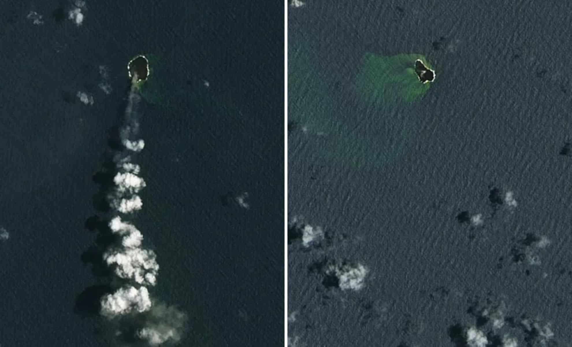 A Fresh Volcanic Island Surfaces in the Pacific, Drawing Scientific Attention 