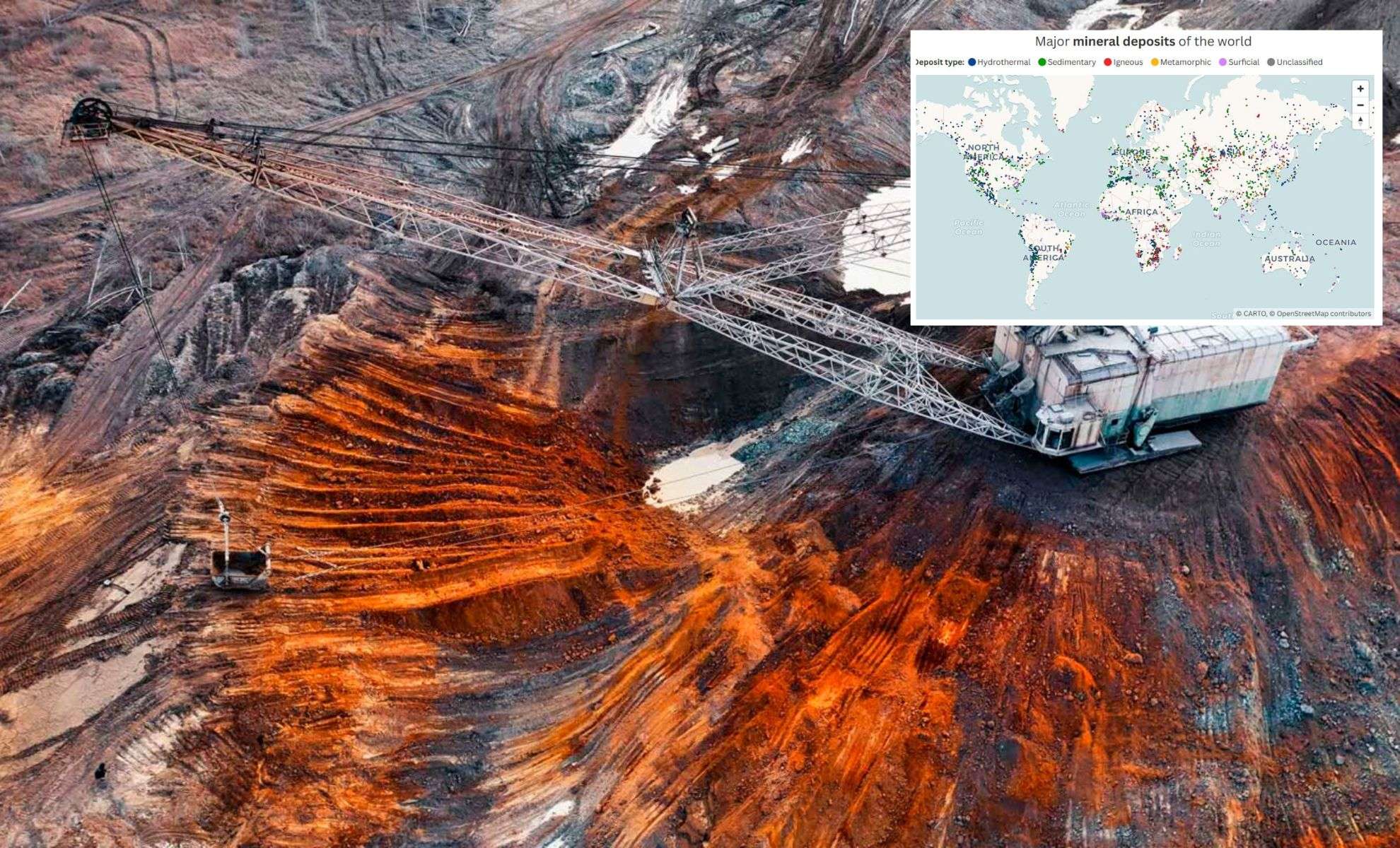 Global Map Uncovers the Hidden Wealth of Rare Earth Minerals Across Continents 