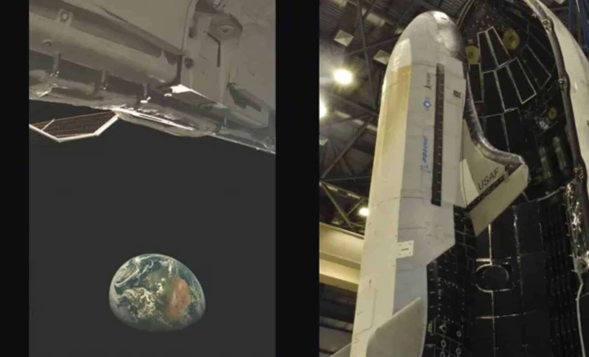 U.S. Space Force Unveils First Orbit Photo of Classified X-37B Spacecraft 