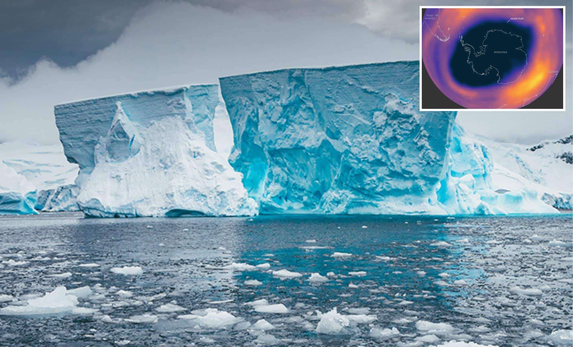 Antarctic Ozone Hole Is Healing and Expected to Close Within a Decade 