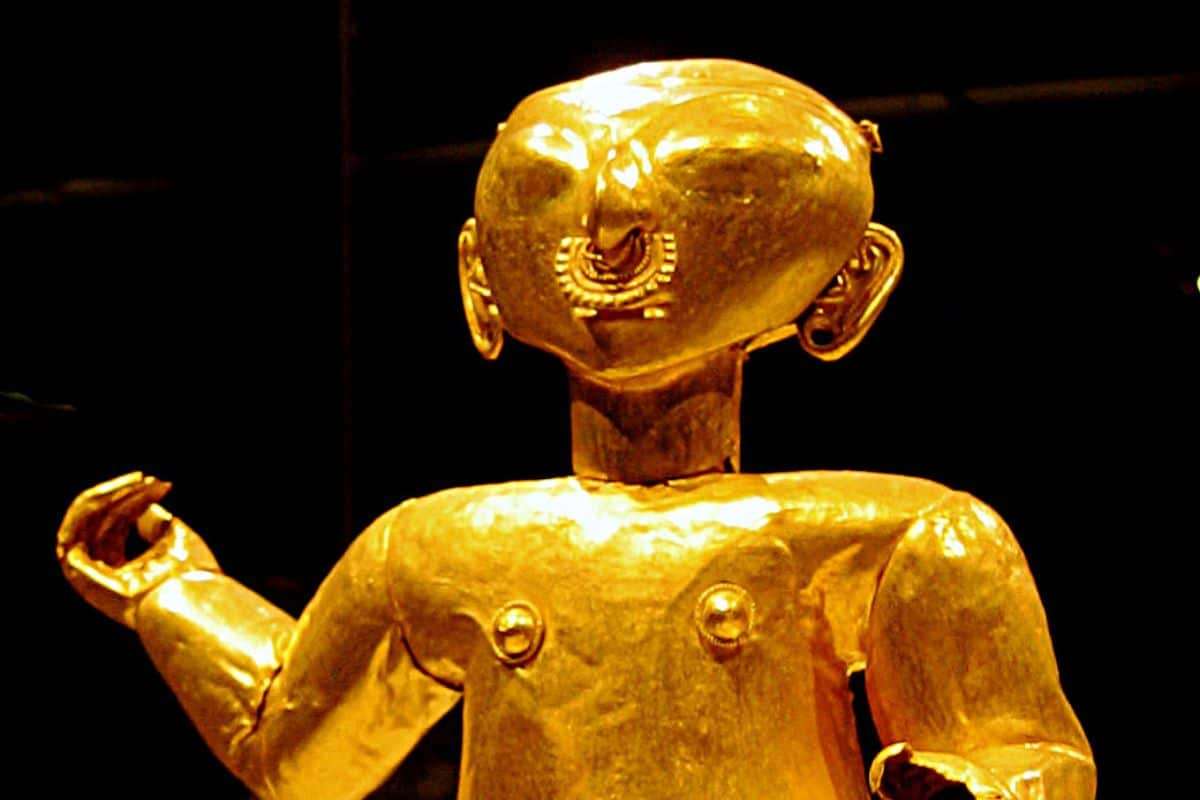 Unearthing a 2,000-Year-Old Gold Figurine from an Ancient South American Culture 
