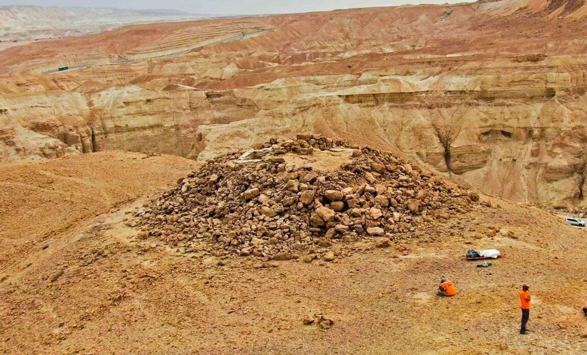 Ancient 2,200-Year-Old Pyramid Unearthed in Judean Desert Reveals Hellenistic Treasures 