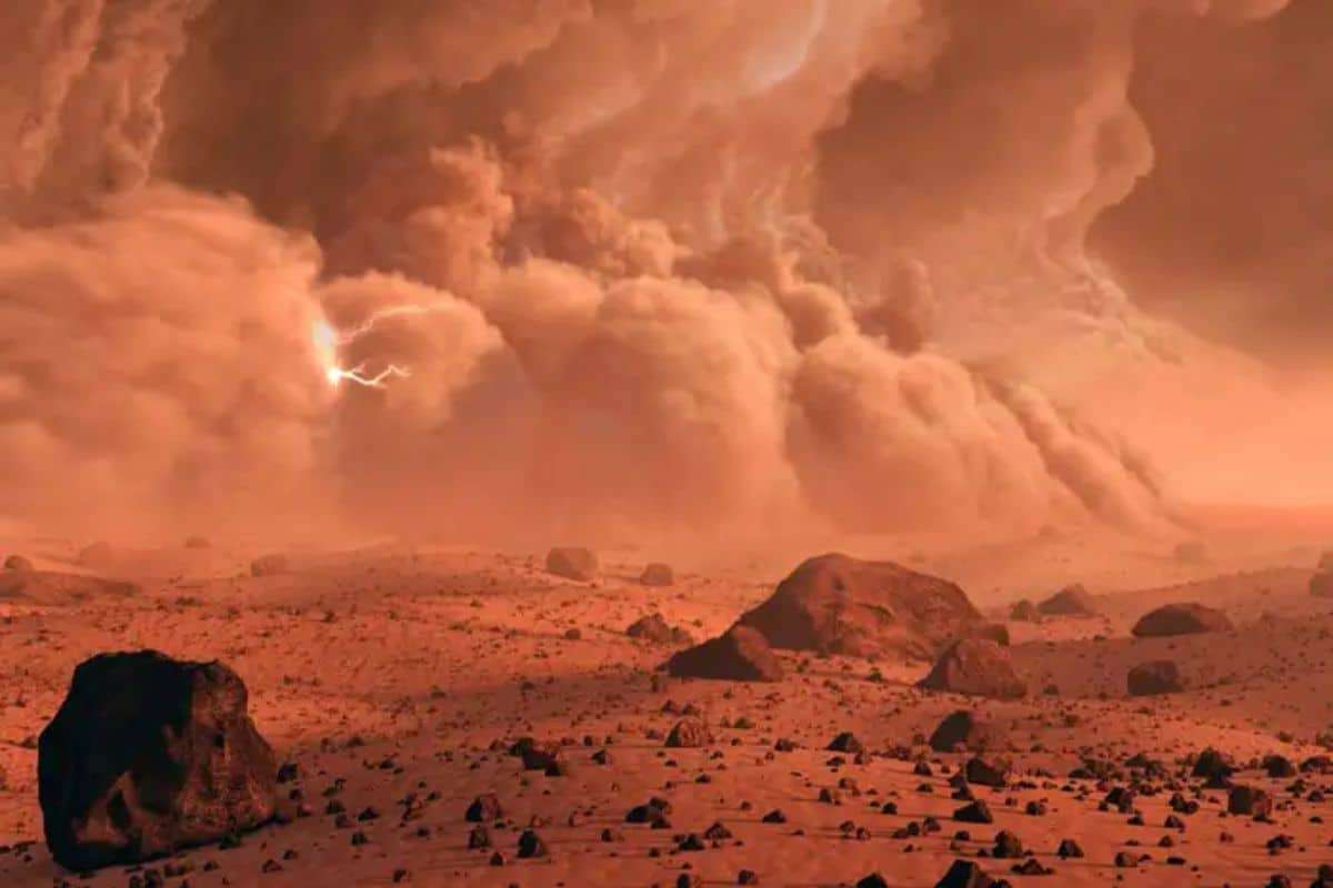 Electrified Dust Whirlwinds on Mars Could Threaten Rover Operations 