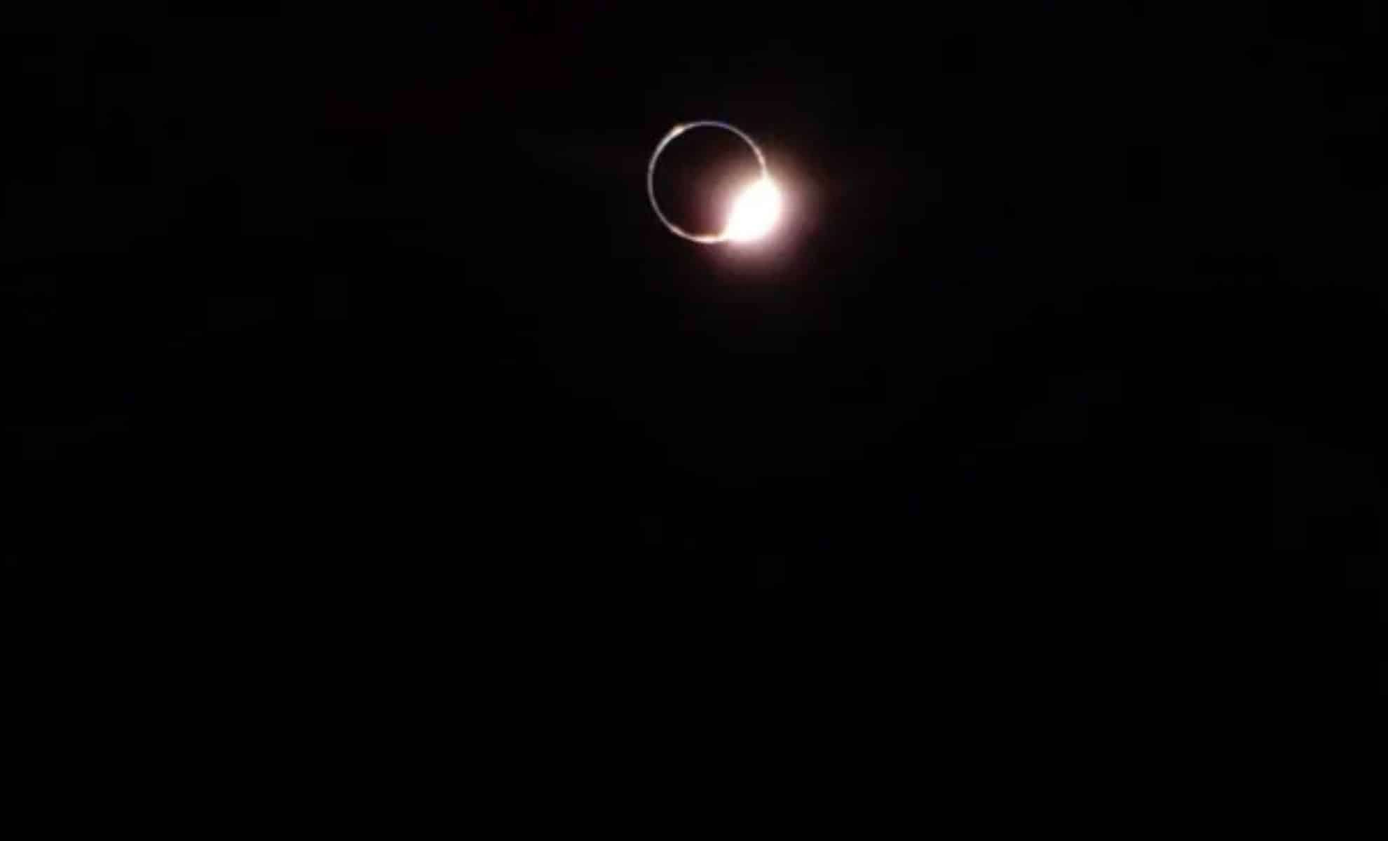 Private Lunar Lander Captures Mesmerizing Diamond Ring Eclipse from Moon’s Surface 