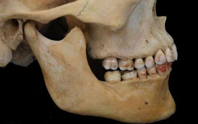 Ancient 'Red Princess' Unearthed with Rare Toxic Red-Stained Teeth Along Silk Road 