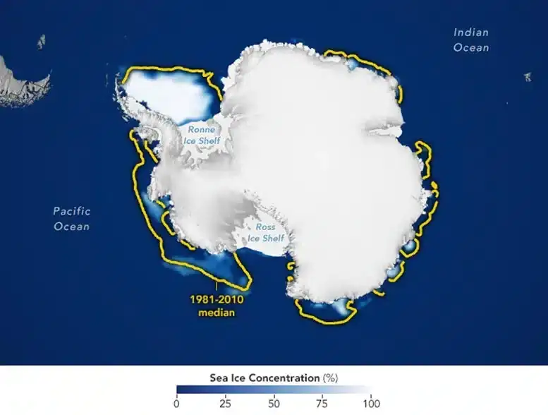 Antarctic Sea Ice Plummets in 2025, Sparking Climate Concerns Worldwide 