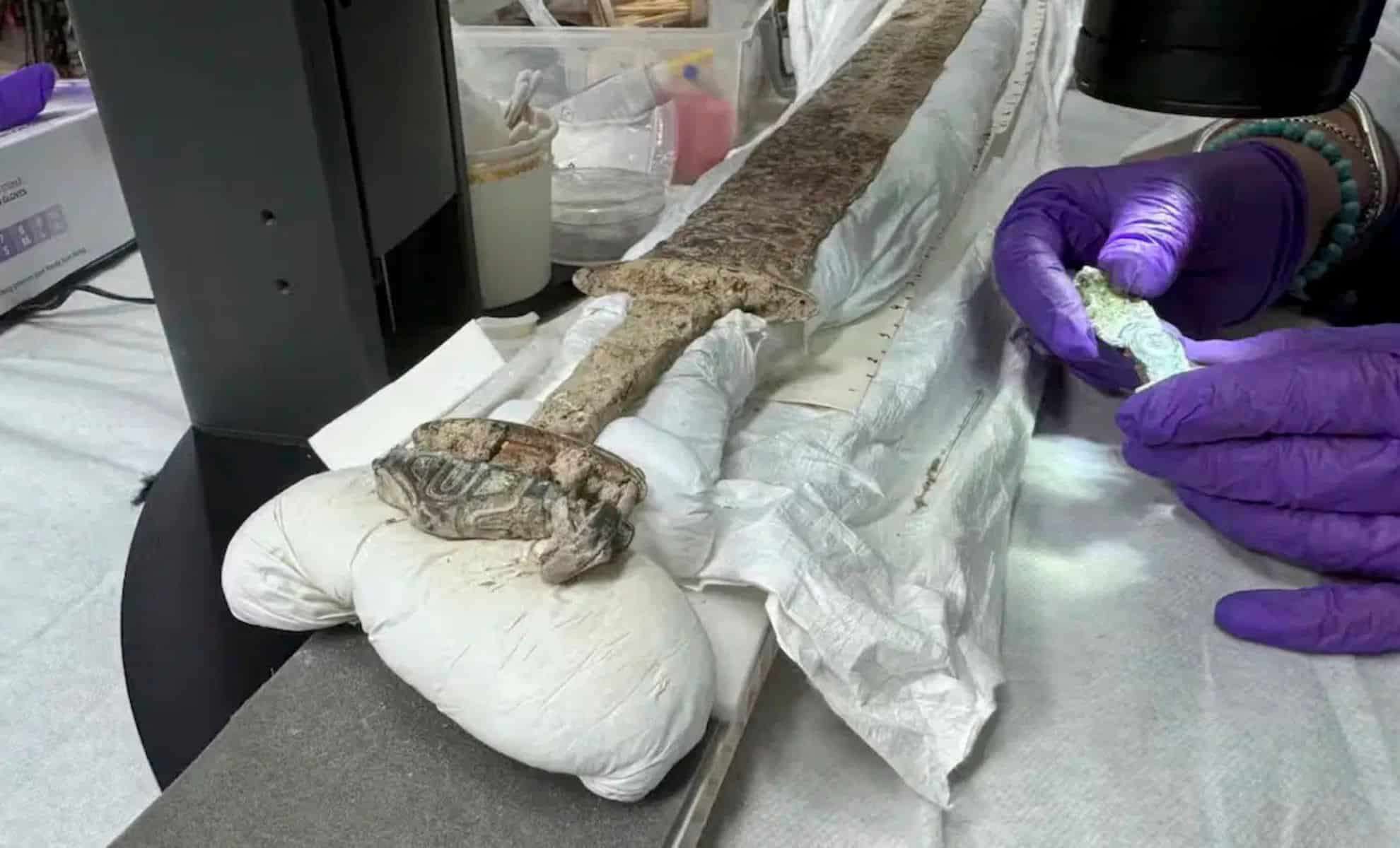 Ancient Sixth-Century Sword Unearthed Reveals Anglo-Saxon Mysteries 