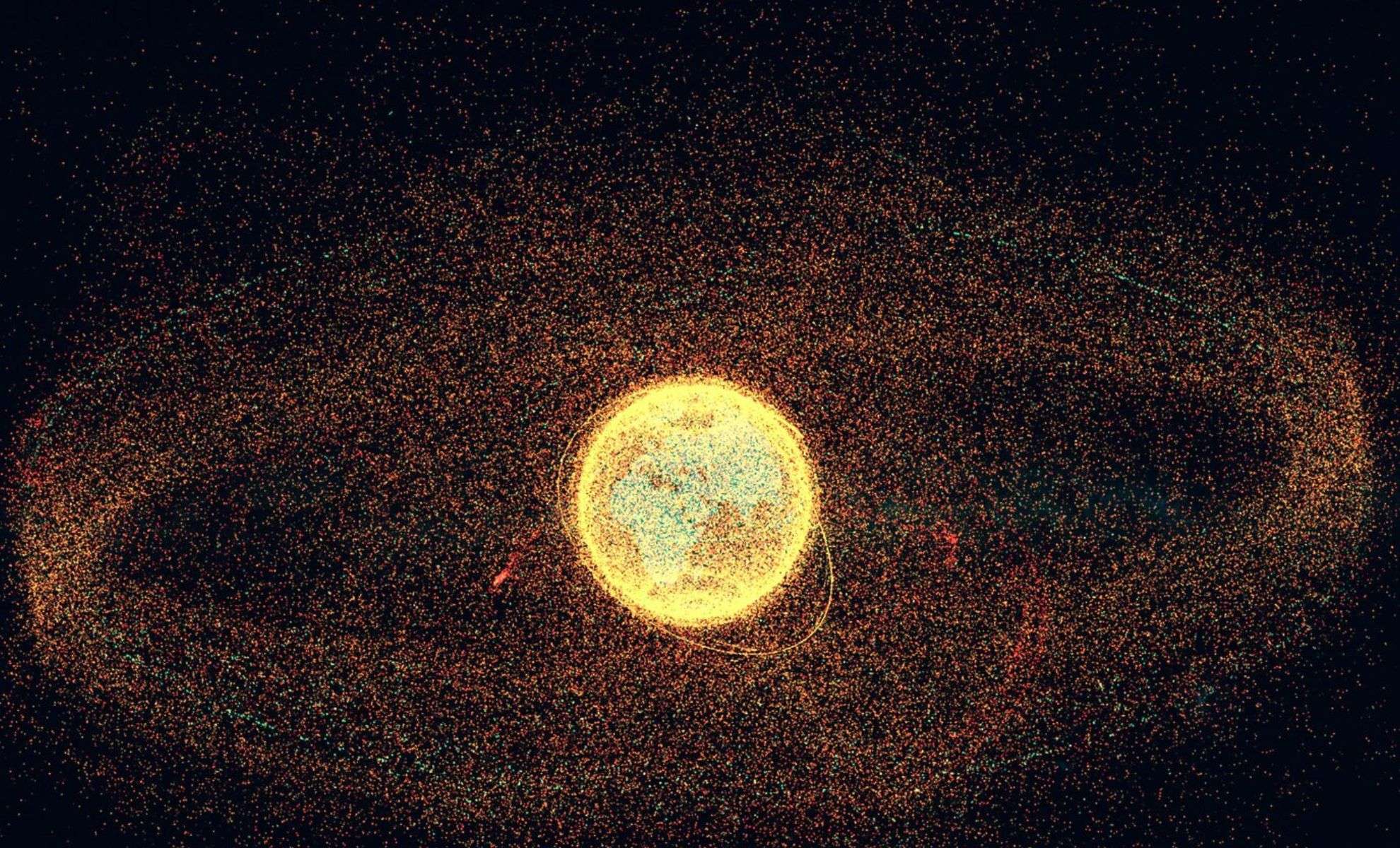 ESA Highlights Escalating Space Debris Threat Around Earth 