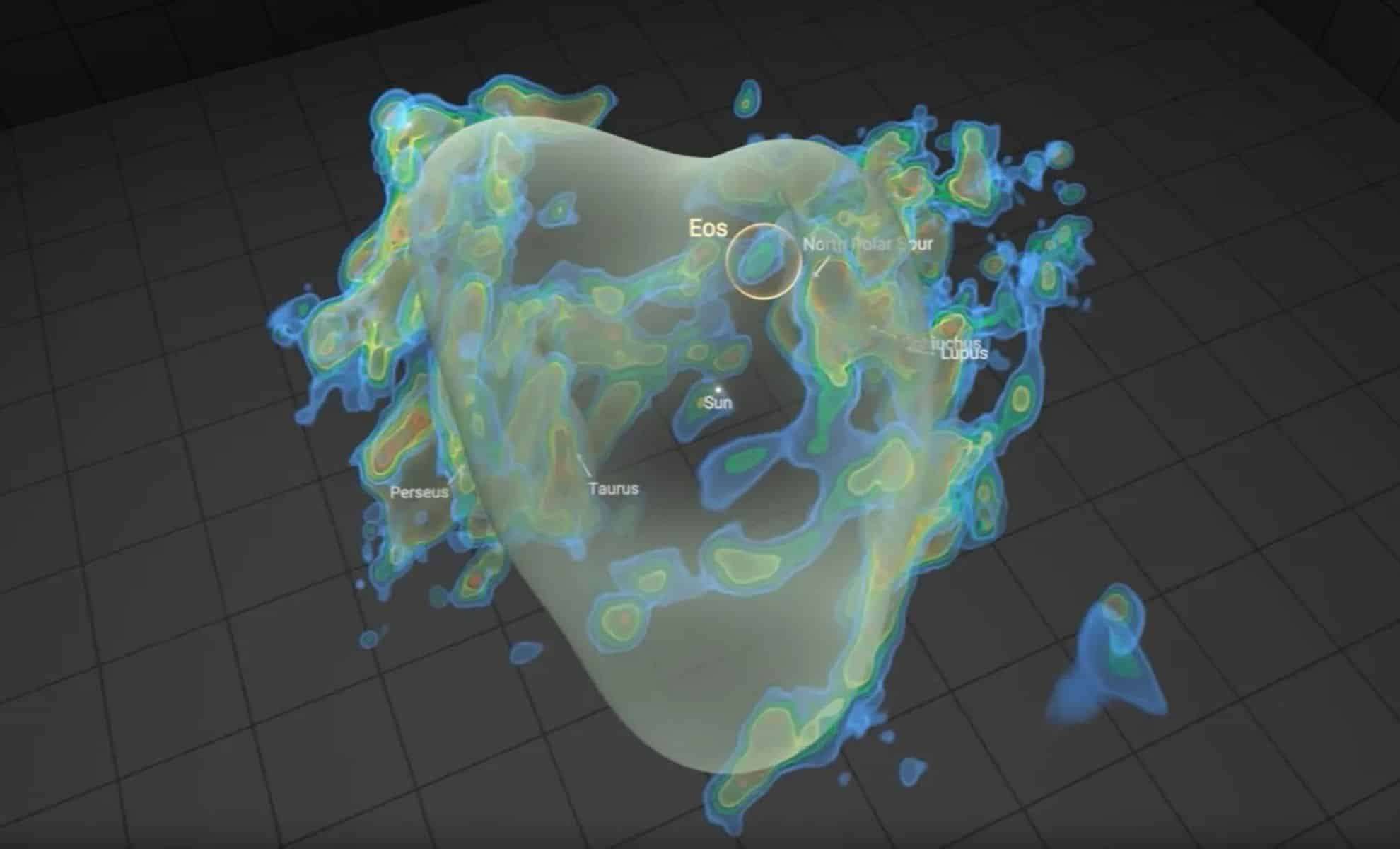 Astronomers Discover Massive Glowing Molecular Cloud Near Solar System 