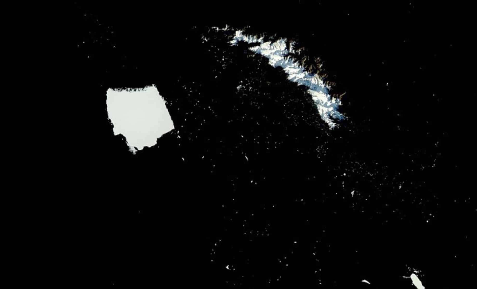 New Satellite Photos Capture the Dramatic Breakdown of Antarctic Iceberg A-23A 
