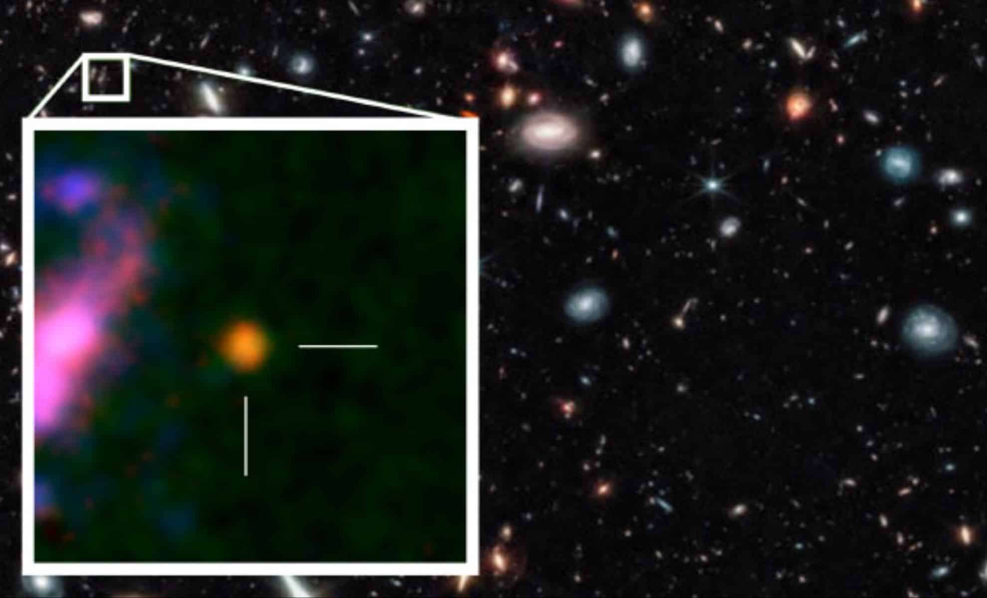 Astronomers Identify Oxygen in the Universe’s Most Remote Galaxy Yet 