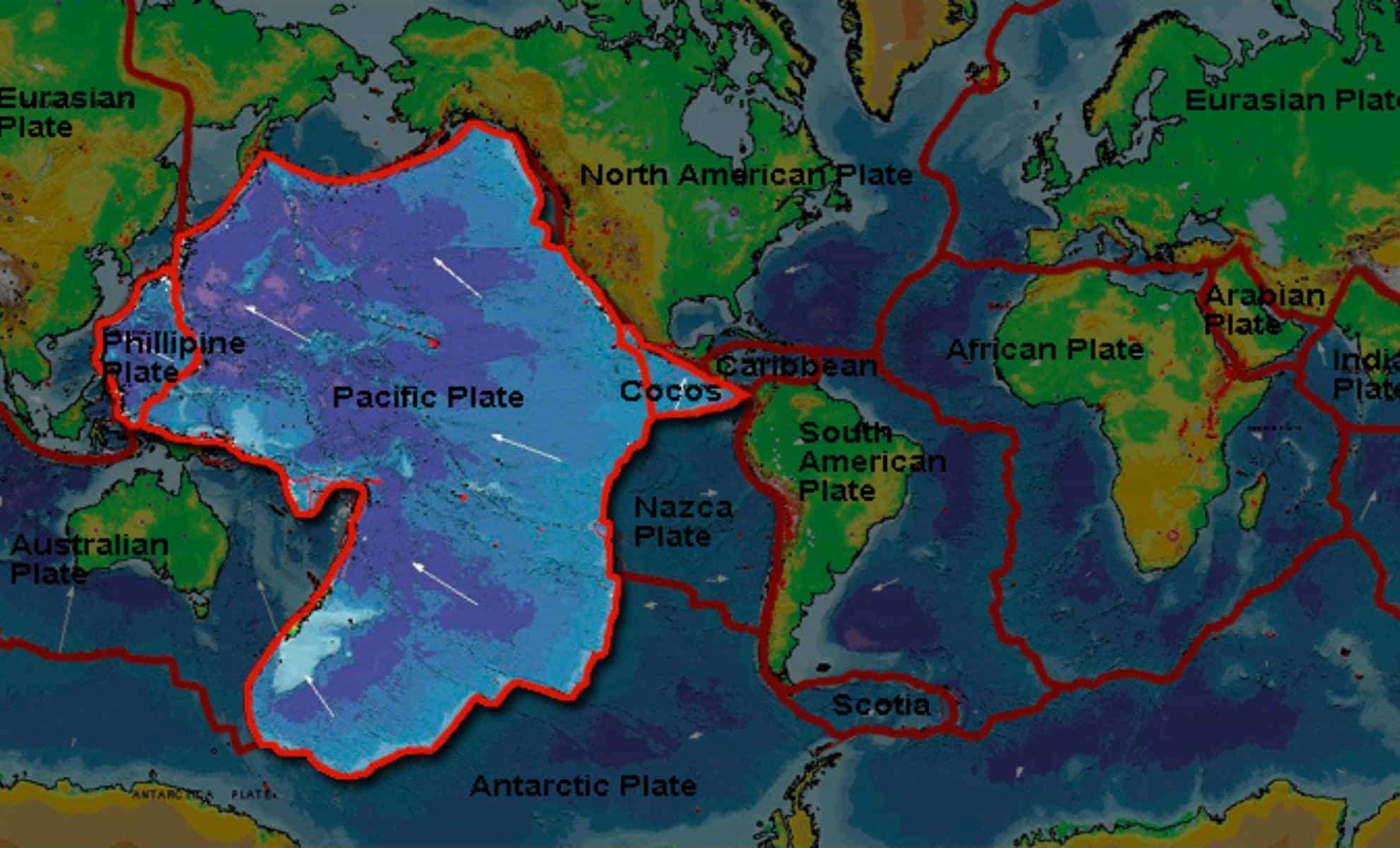 Newly Discovered Underwater Faults Show Pacific Plate is Fragmenting 