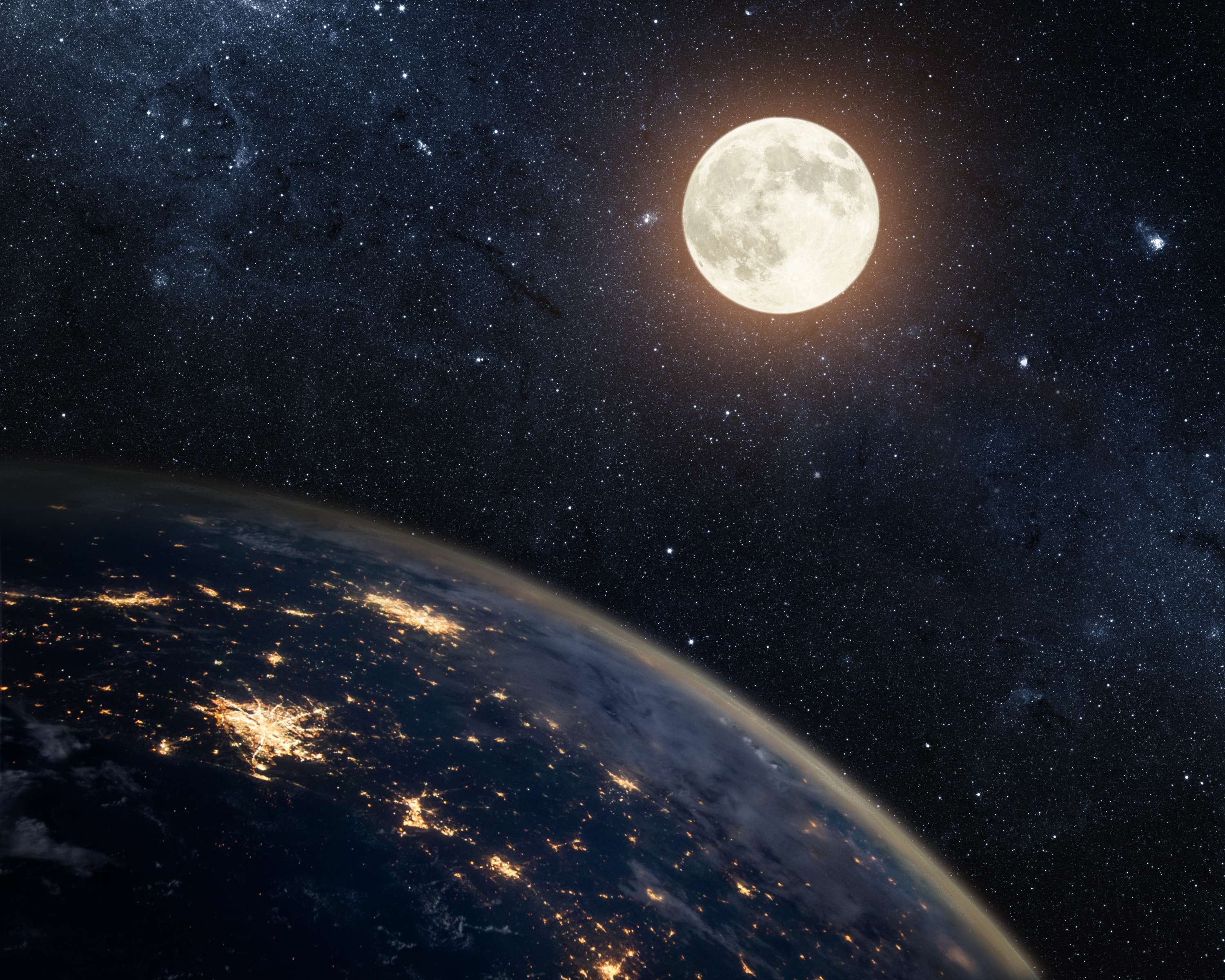 NASA's OSIRIS-REx Captures Stunning True Distance Between Earth and Moon 