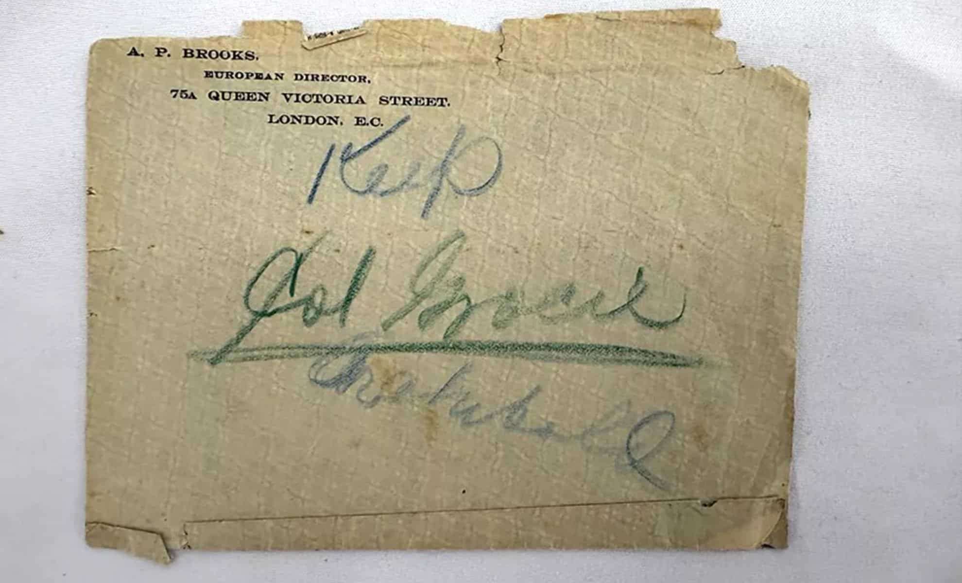 Rare Titanic Letter Written Days Before Disaster Fetches Nearly $400,000 at Auction 