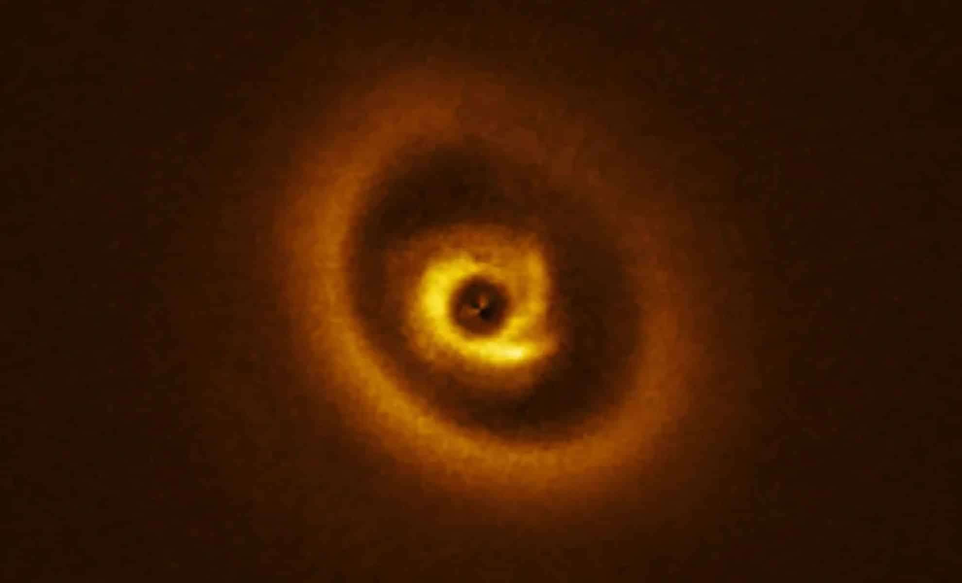 Astronomers Capture Birth of a Giant Planet Larger Than Jupiter 