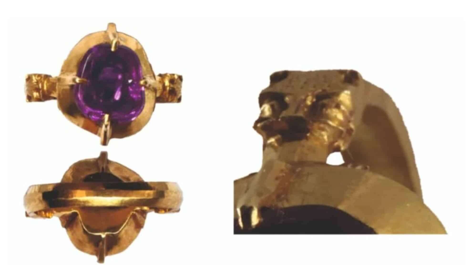 Medieval Gold Ring With Rare Sri Lankan Sapphire Unearthed Beneath Slovakian Castle 