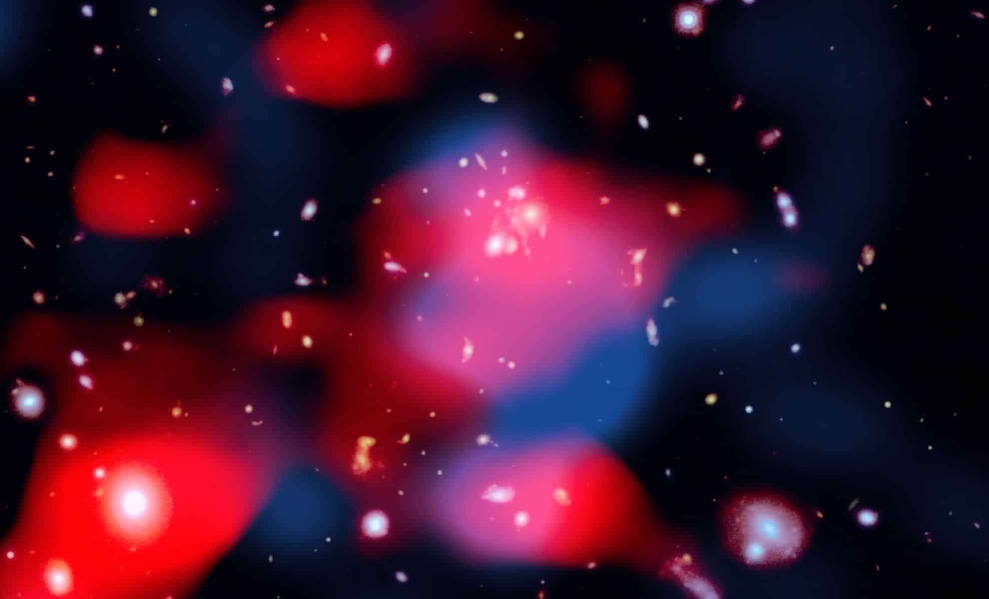 Astronomers Detect Distant 'Mini Halo' Illuminating Galaxy Cluster Evolution 