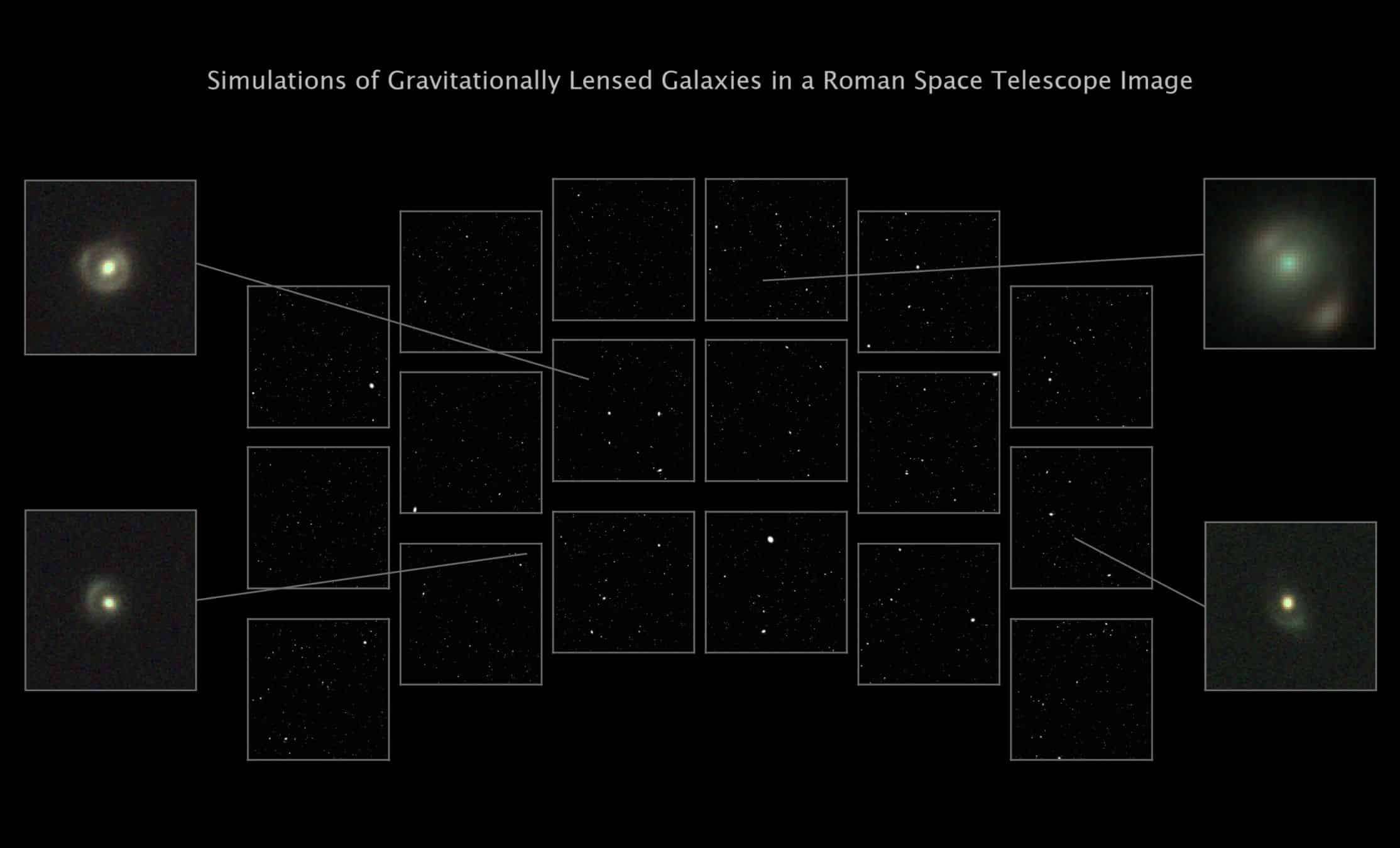 NASA’s Roman Telescope to Map Dark Matter Through Gravitational Lensing 