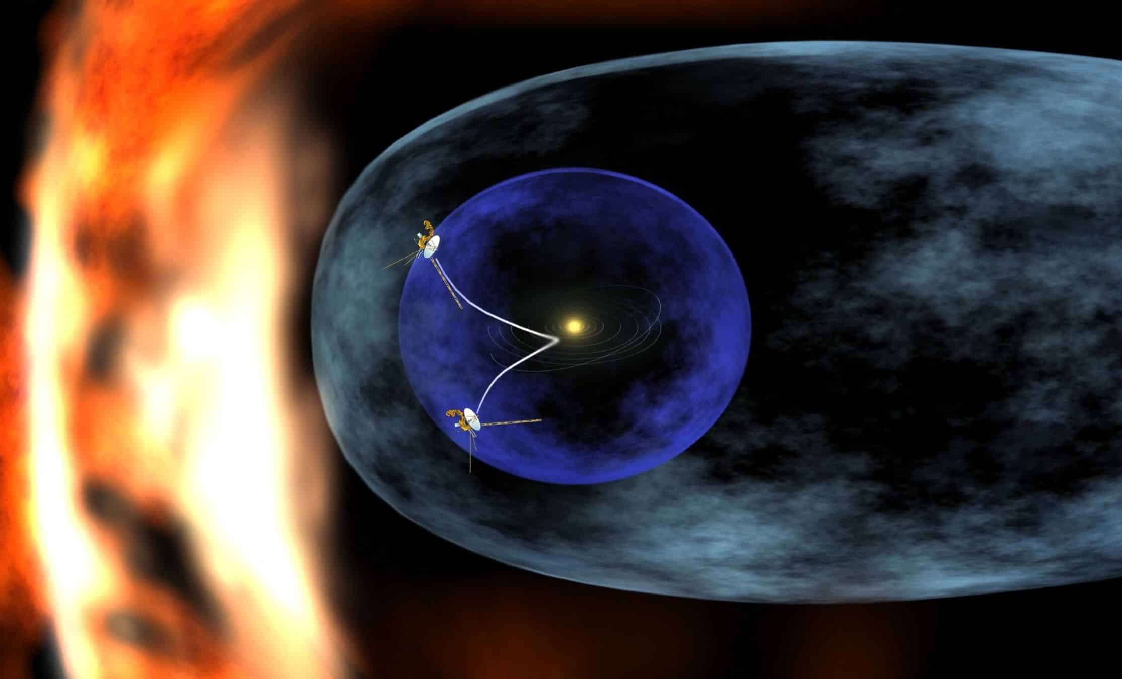Voyager Spacecraft Reveal Intense ‘Firewall’ at Solar System’s Boundary 