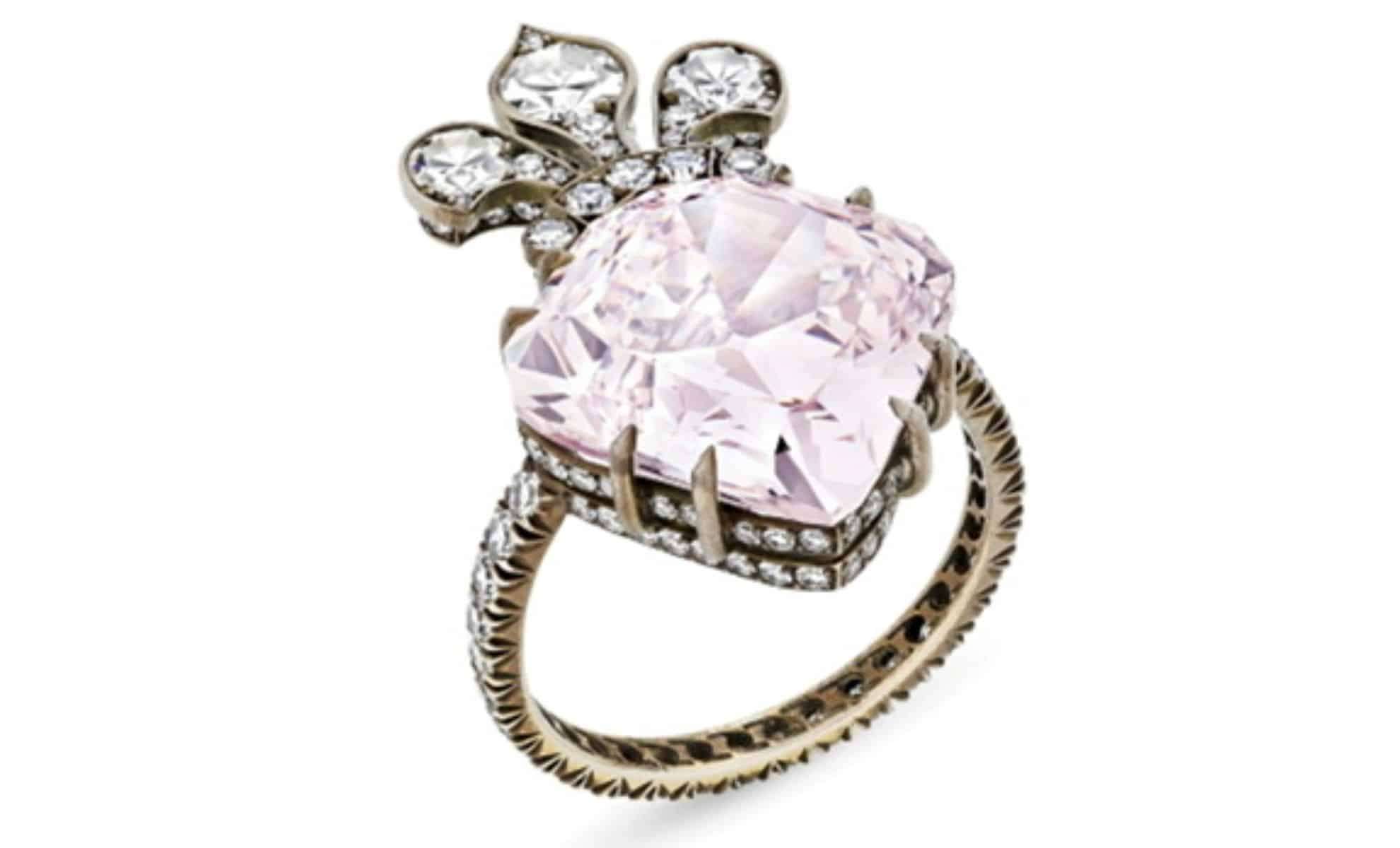 Historic Pink Diamond Fetches Over $14 Million at Auction 