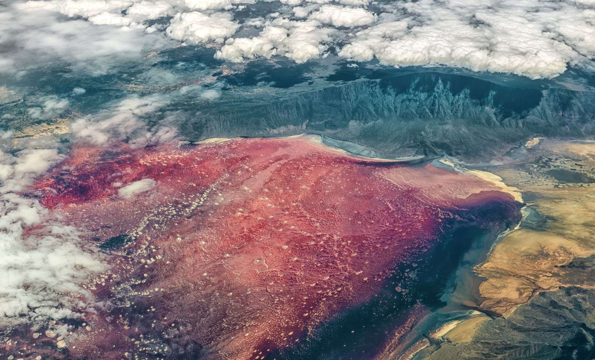 Tanzania’s Mystifying Lake Natron: The Red Waters That Fossilize Creatures 