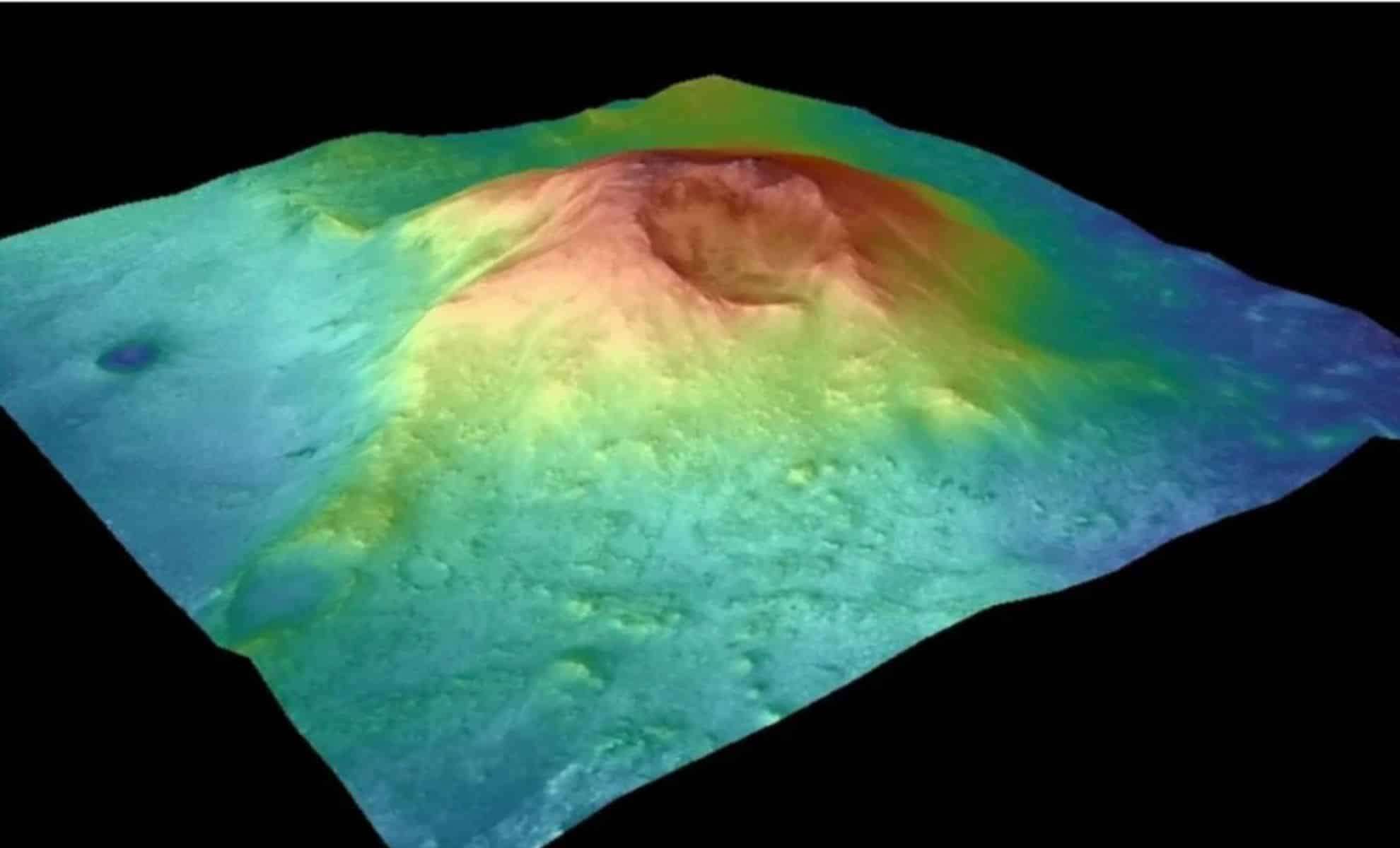Researchers Identify Potential Volcano on Mars’ Jezero Crater Rim 